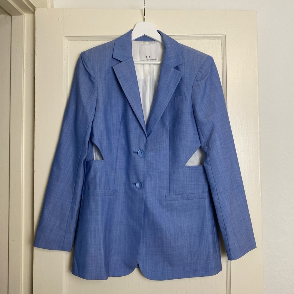 Tibi Blue Blazer
